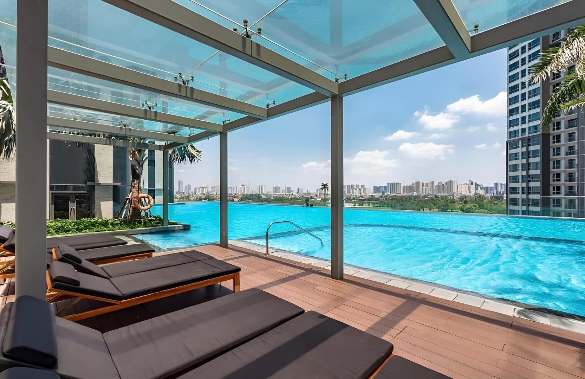 Sky Park Apartment - Vinhomes Central Park 胡志明市 外观 照片