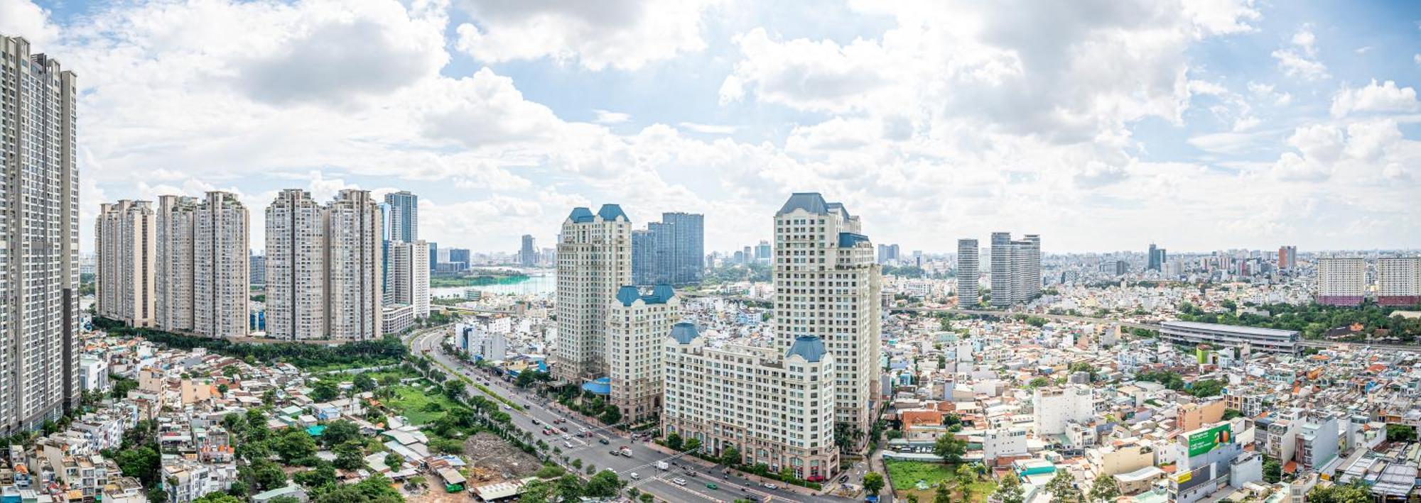 Sky Park Apartment - Vinhomes Central Park 胡志明市 外观 照片