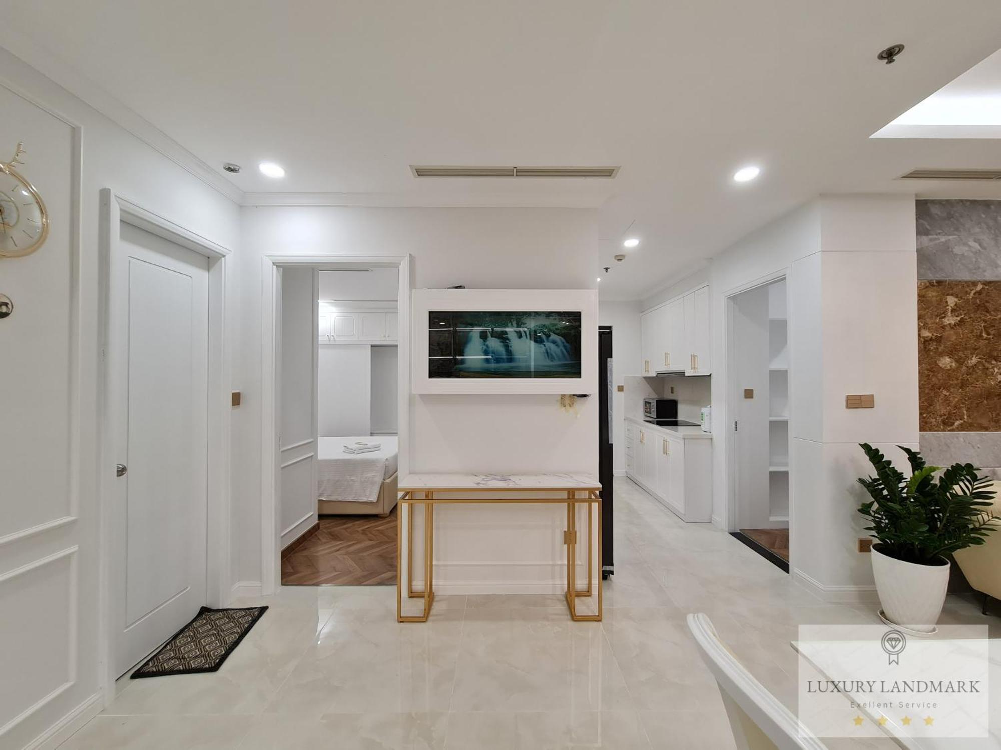 Sky Park Apartment - Vinhomes Central Park 胡志明市 外观 照片