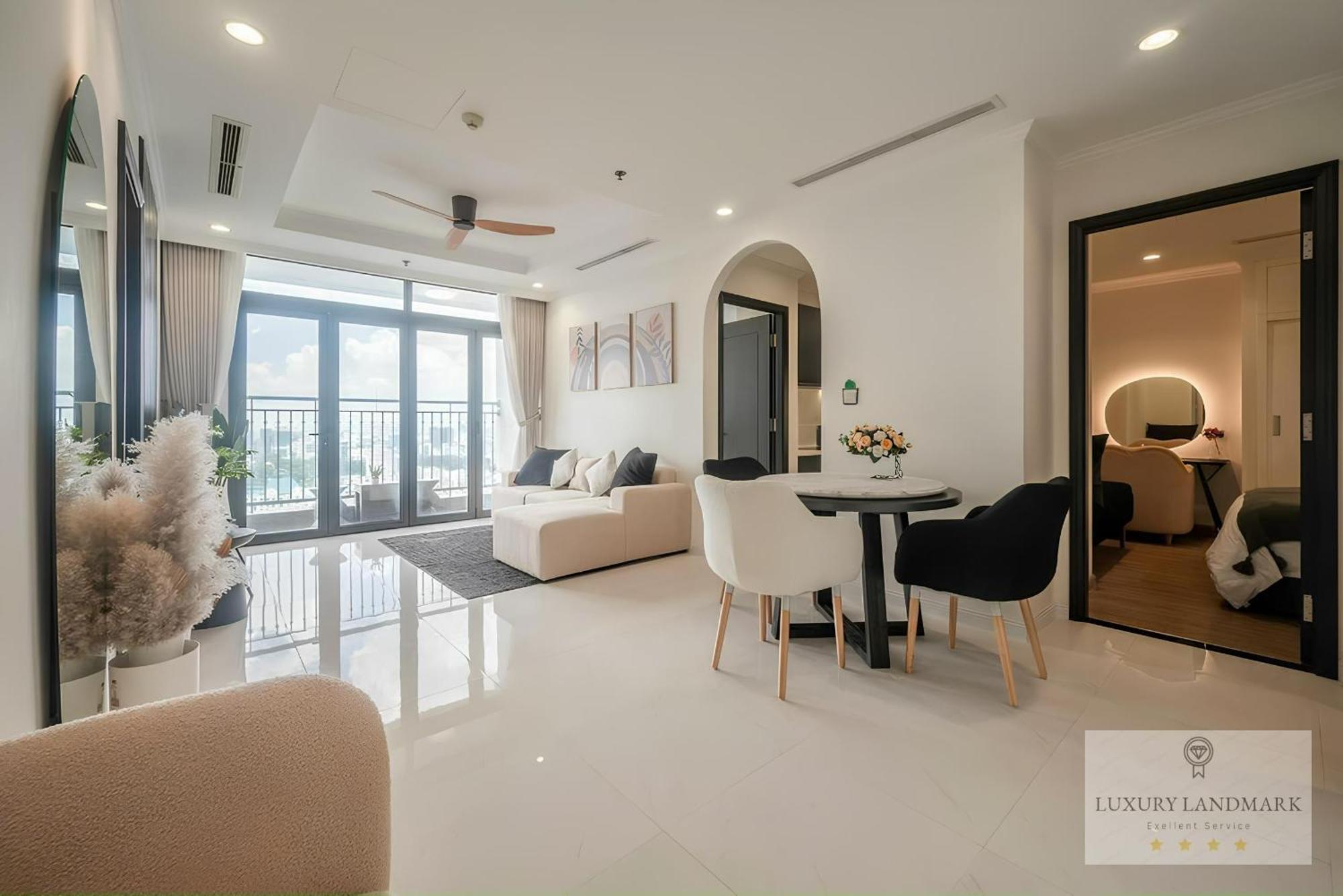 Sky Park Apartment - Vinhomes Central Park 胡志明市 外观 照片